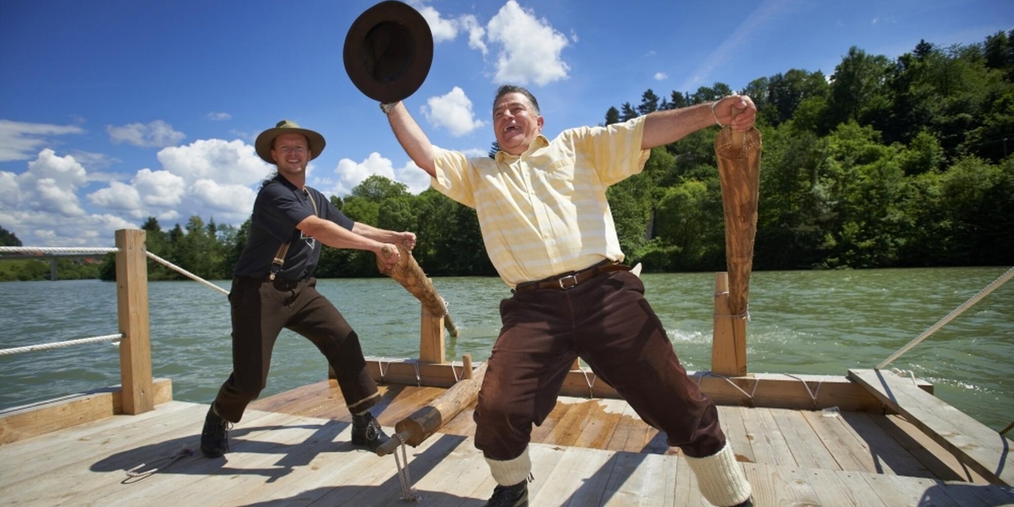 Traditional Raft in Koroška