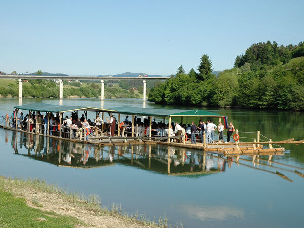 Traditional Raft in Koroška